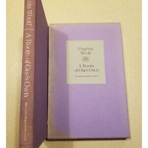 Vintage A Room of One's Own, Virginia Woolf, Harcourt Brace Jovan 1981, Slipcase